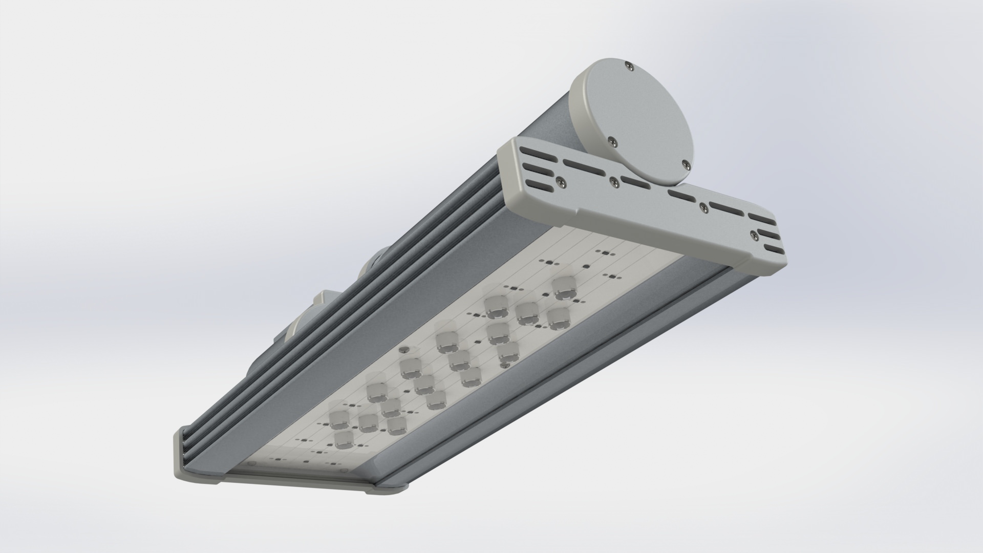 Cветильник светодиодный консольный НОВО-СВЕТ BNL 41 90W/Г/К Лампочки и светодиоды #4